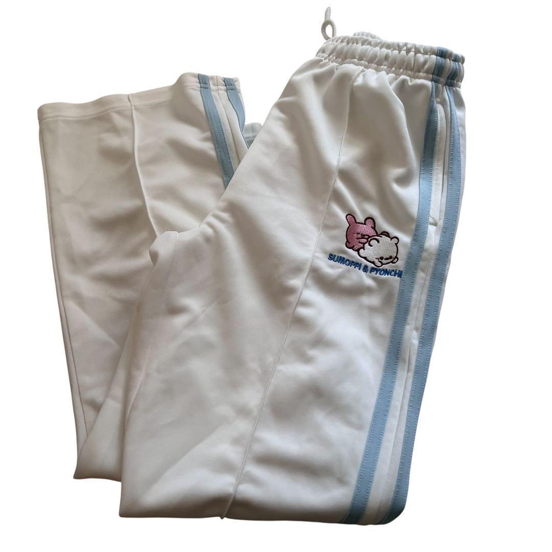 【Moir】らぶいーず 上下セット すもっぴ ぴょんちー L Mホワイト