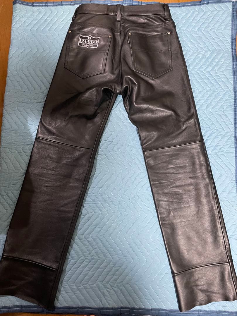 KADOYA レザーパンツ　32インチ