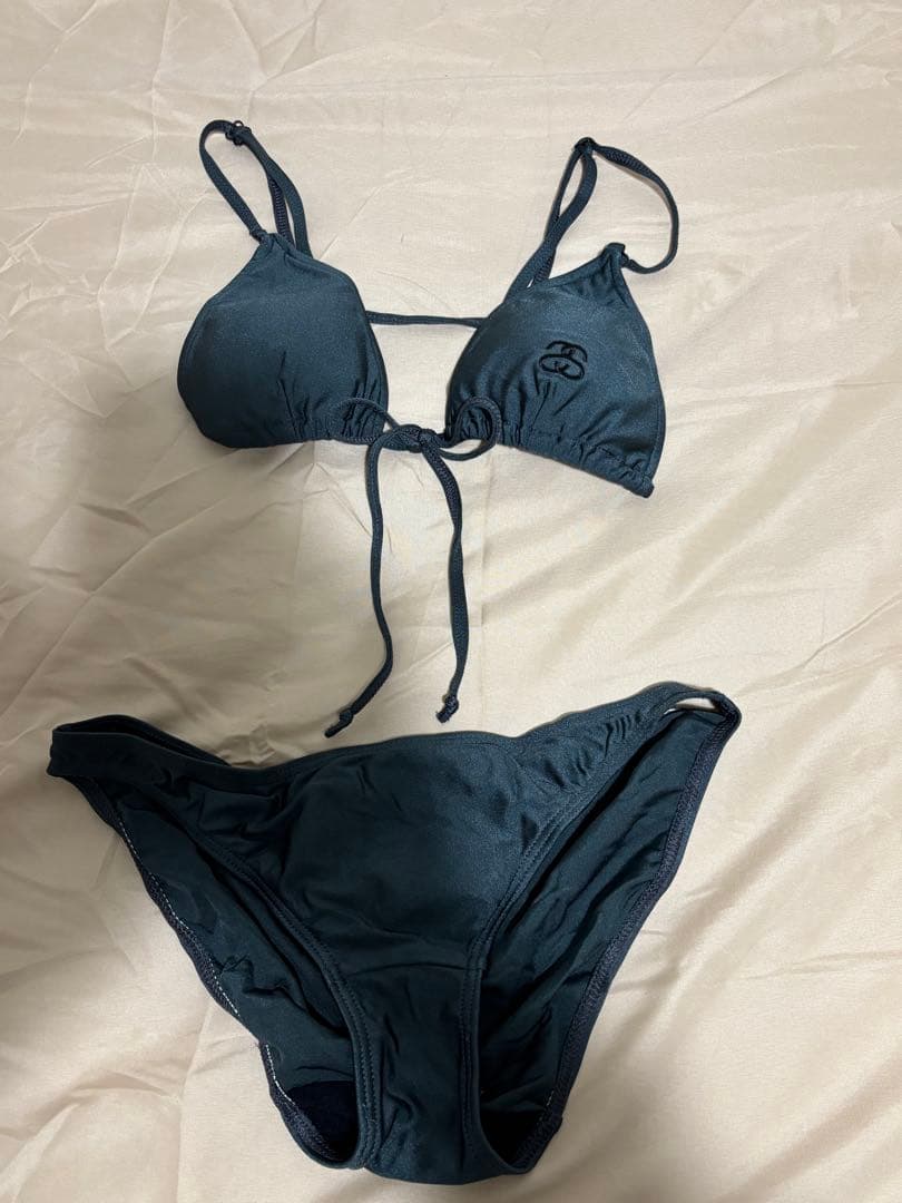 超レア　90s old stussy SSリンクロゴ　ビキニ 水着　Sサイズ