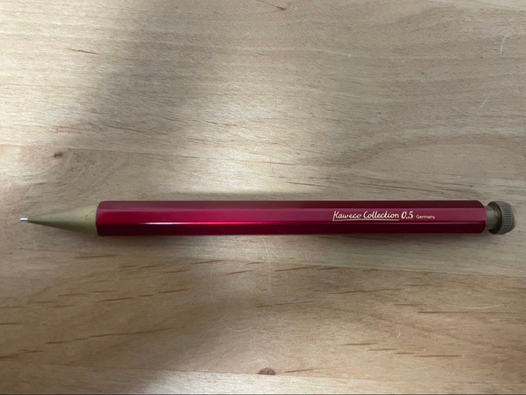 Kaweco レッド　シャープペンシルケース付き 0.5mm