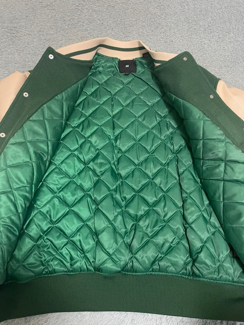 ×StrangerThings ベースボールジャケット スタジャン XL