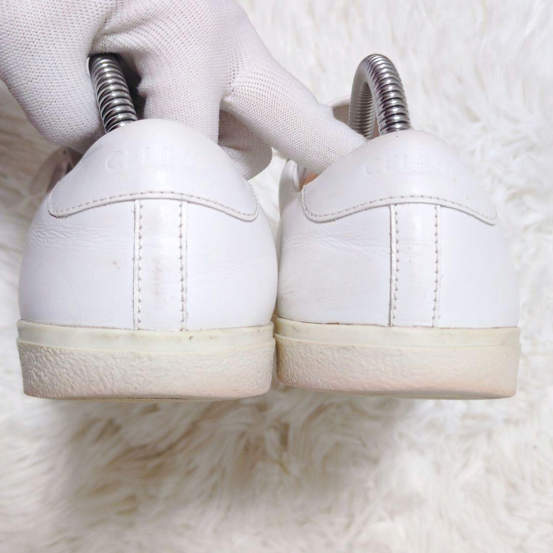 CELINE セリーヌ スニーカー トリオンフ ローカット 白 23cm