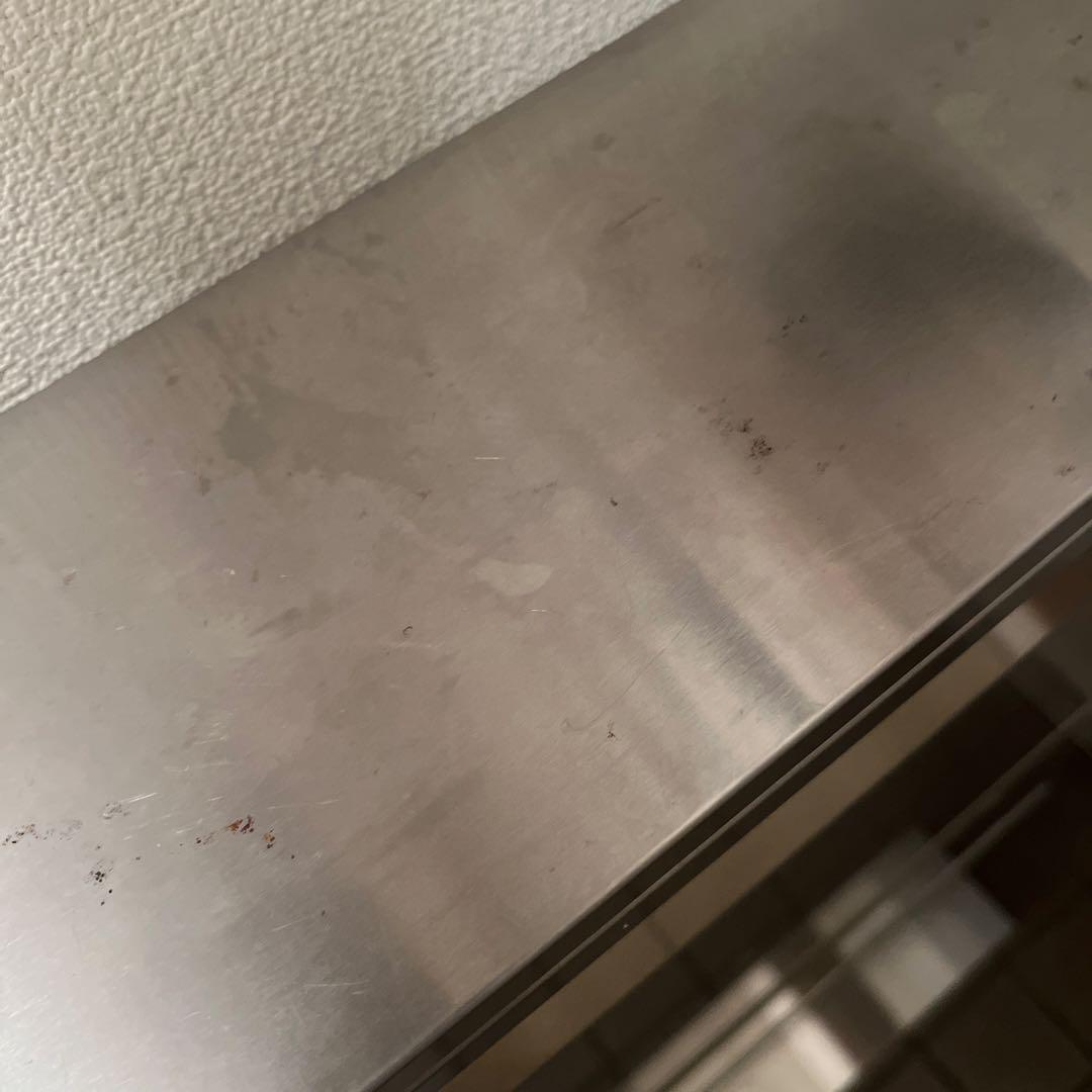 ステンレス製 3段シューズラック 薄型　直接受取12000円