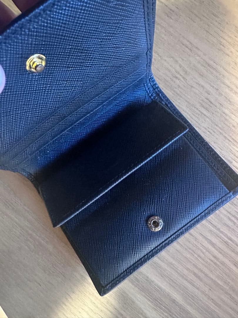 PRADA 財布 サフィアーノ メタル 二つ折り