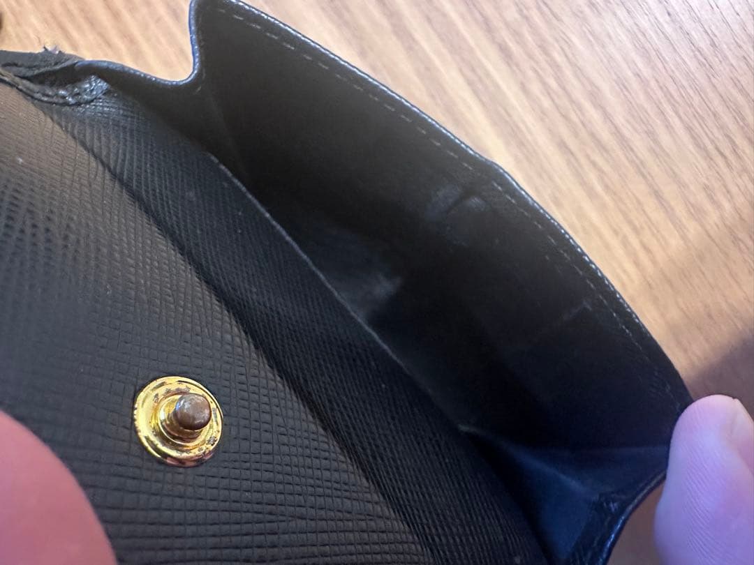 PRADA 財布 サフィアーノ メタル 二つ折り