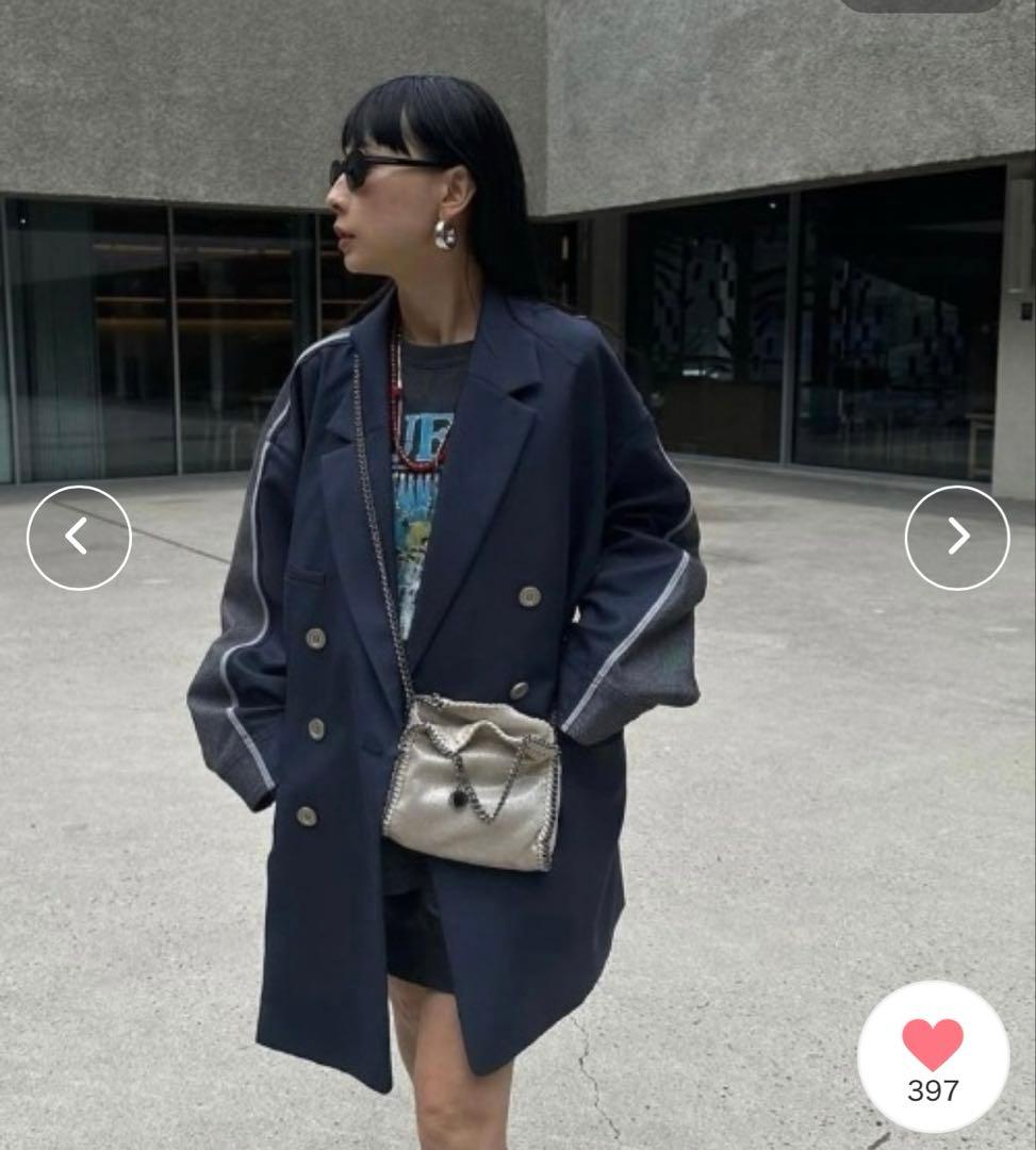 ジャケット・アウター BACK DENIM DETAIL BLAZER