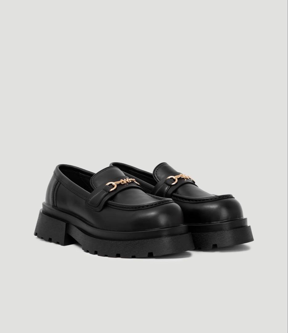 THE wolf Global ウルフ チャンキーブーツ ローファー スリッポン