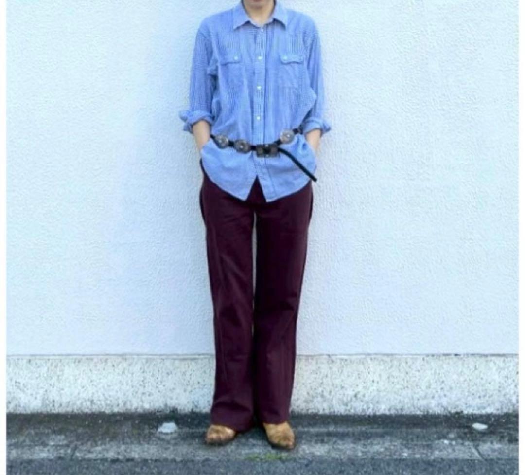 Dhal (ダル) 25AW_1950ジャーマンヘリンボーンストレートパンツ_S