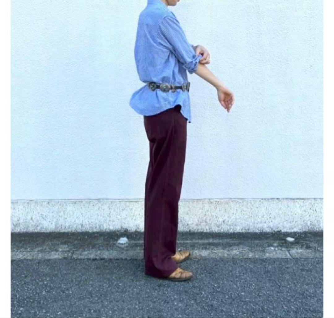 Dhal (ダル) 25AW_1950ジャーマンヘリンボーンストレートパンツ_S