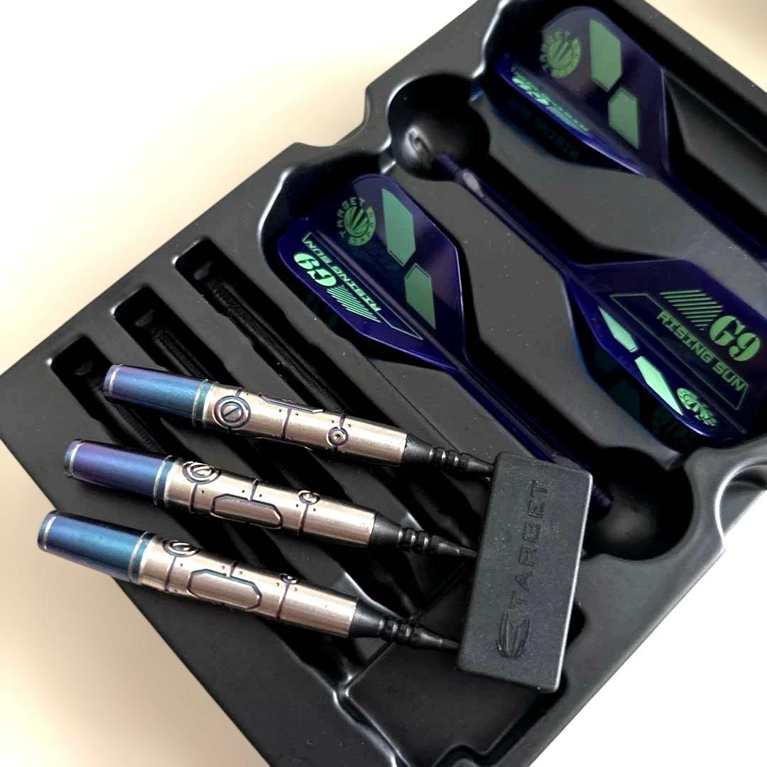 極美品　ライジングサン G9 ノーグルーブ 2BA 村松選手　ダーツ　バレル