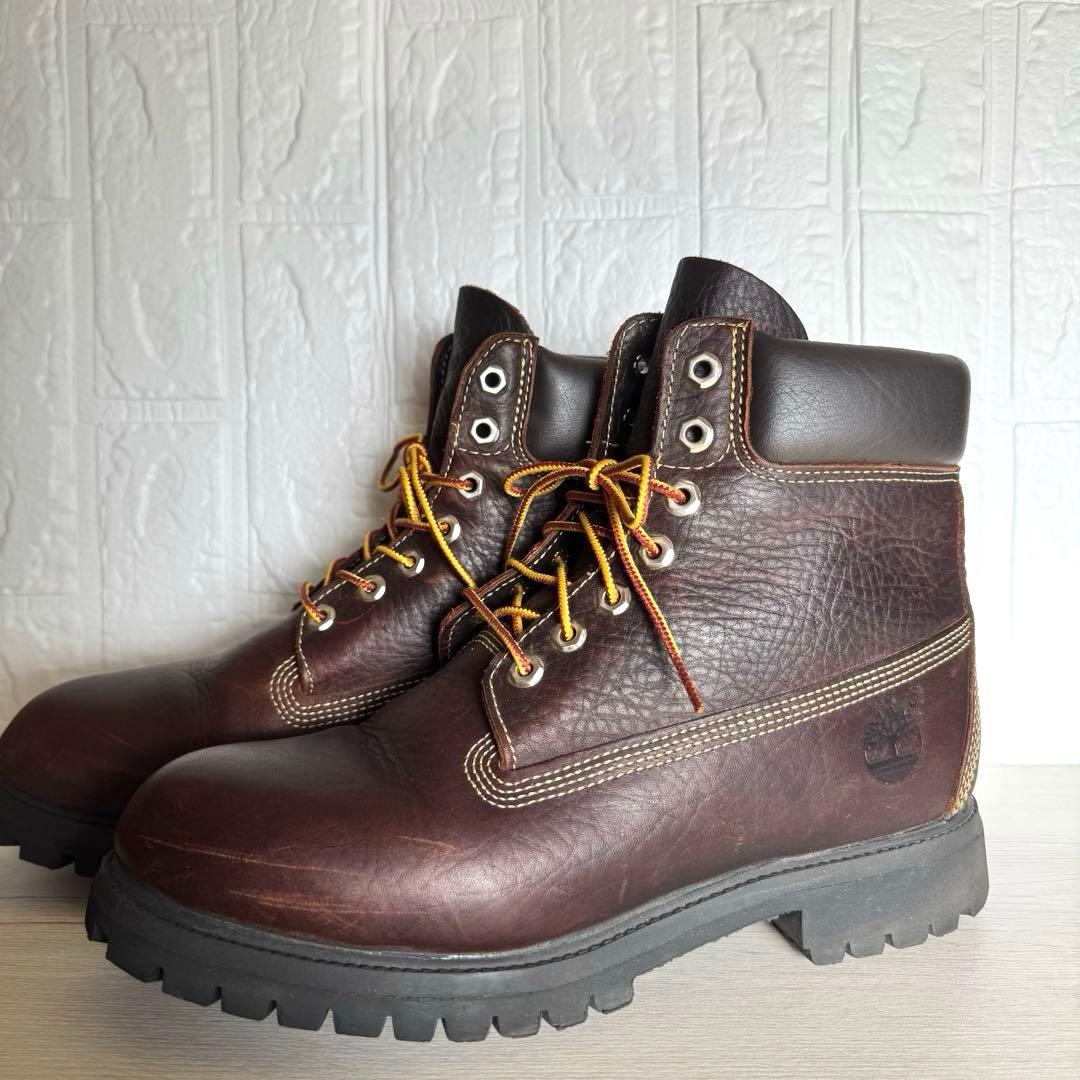 【ティンバーランド】ハイカットブーツ　ブラウン　27.5センチ