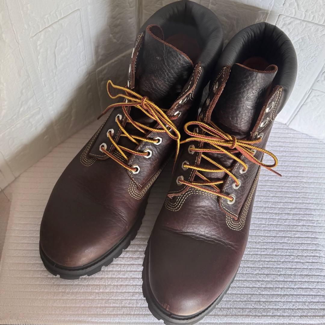 【ティンバーランド】ハイカットブーツ　ブラウン　27.5センチ