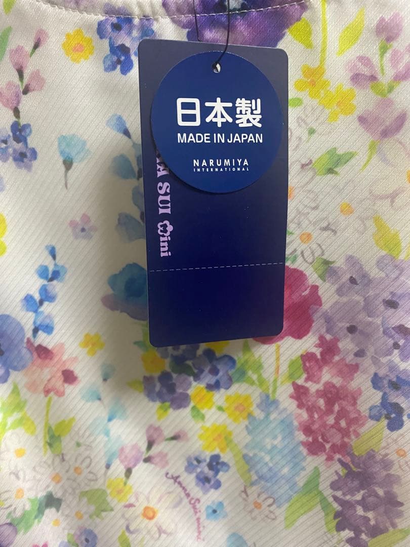 アナスイミニ　ANNA SUI mini 花柄ノースリーブワンピース