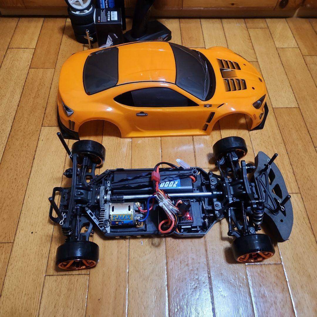 激安 ドリパケ フルセット　 オレンジ86 ボディ　tt02　ラジコン YD-2