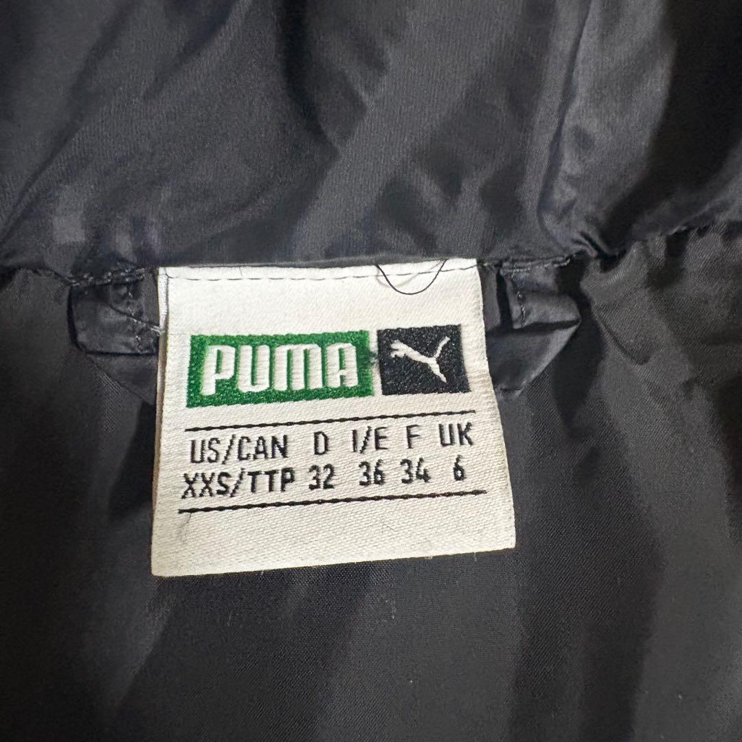 プーマ　ロングベンチコート ダウン90% ダウンコート 2重襟