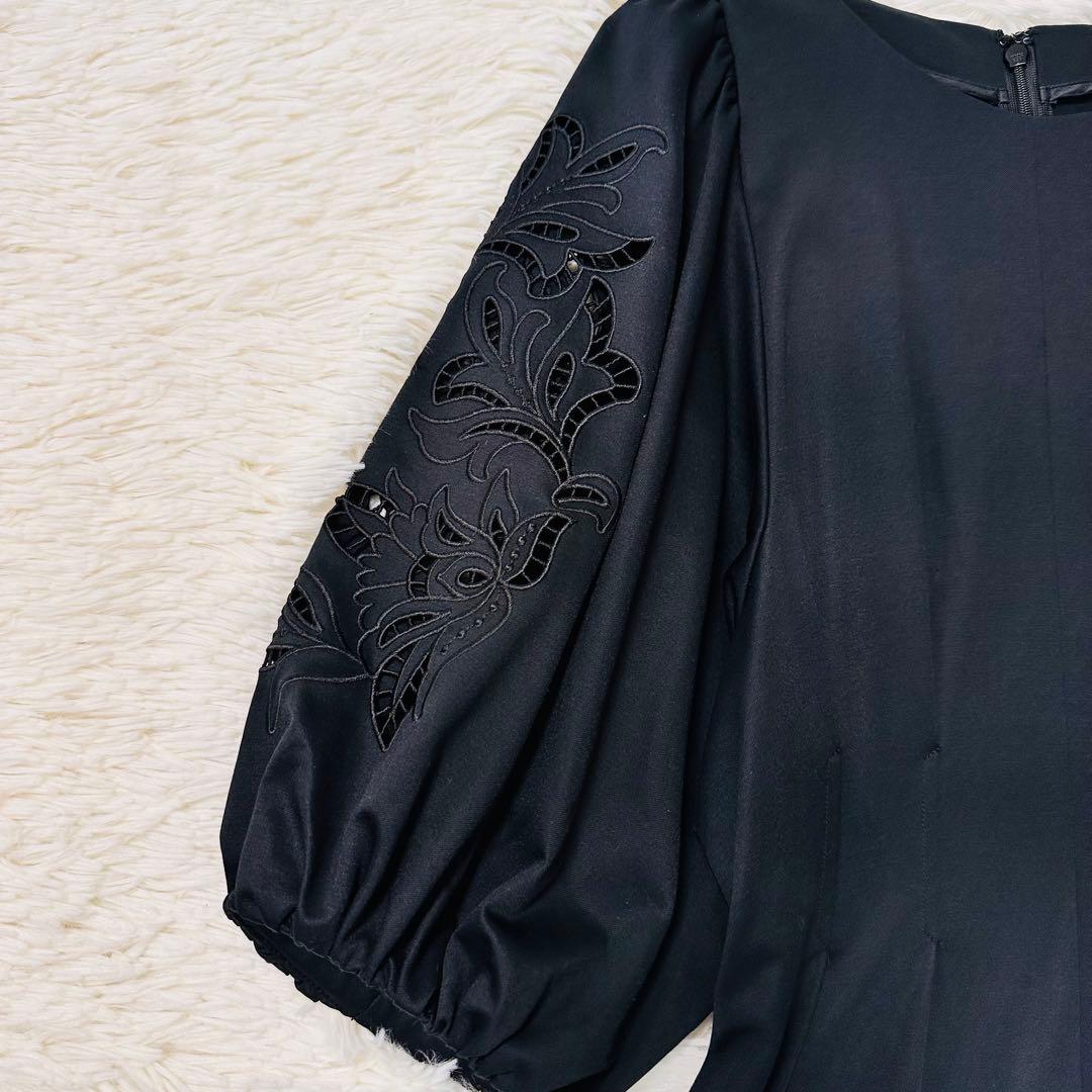 Sin⭐︎M 未使用級 ANAYI 23SS モクロディ刺繍袖ワンピース