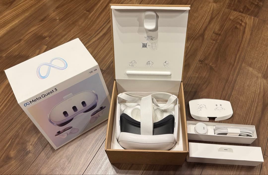  Quest 3（128GB）｜エリートストラップ付｜美品・付属品完備
