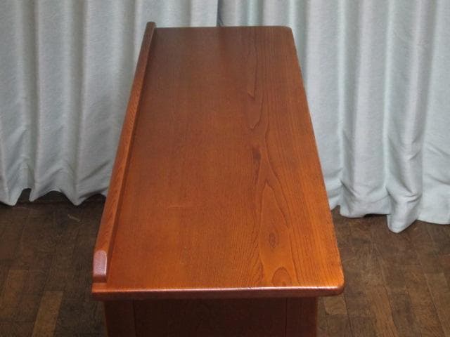 飛騨家具 飛騨産業 キツツキ 3杯引き出し コンソールテーブル/木製デスク