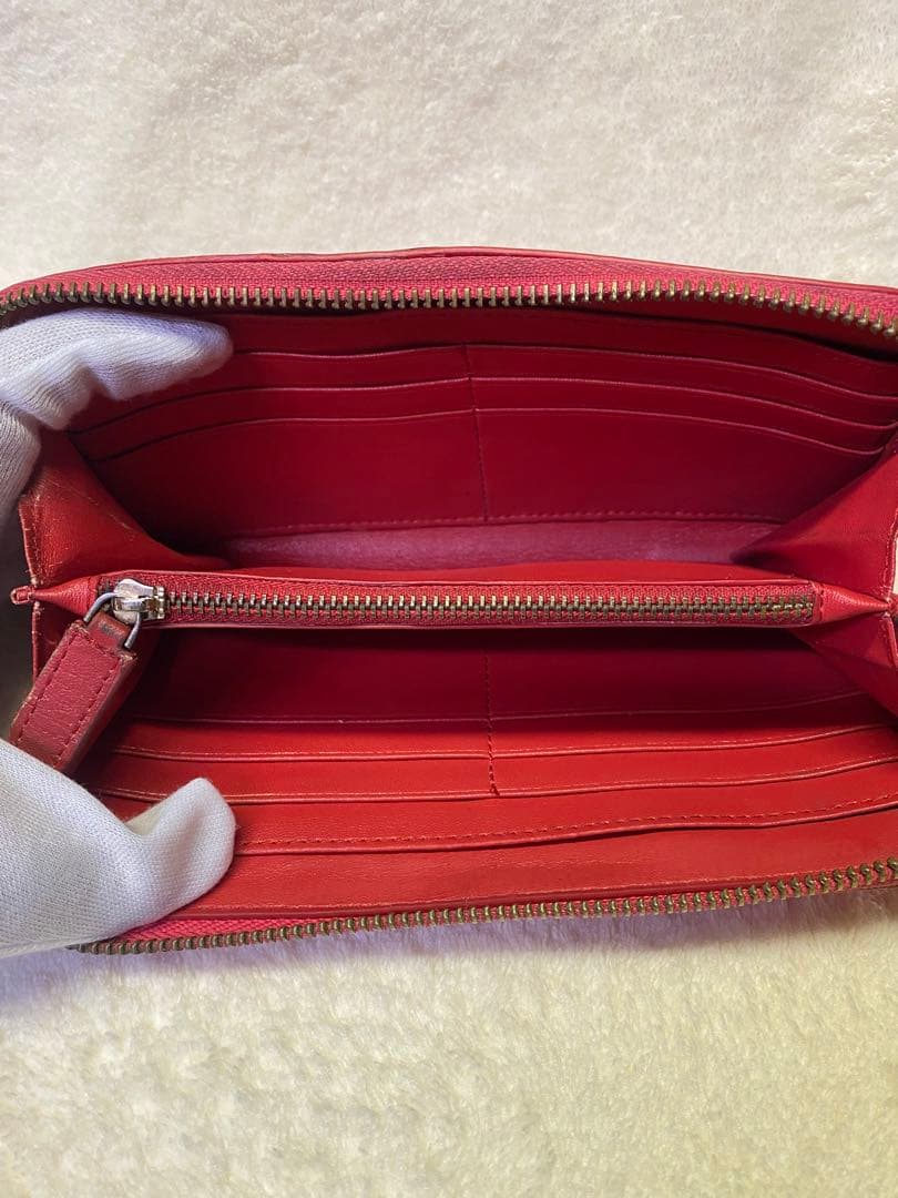 ✨希少商品✨ ルブタン 長財布 パネトーネ ラウンドジップ　ピンク