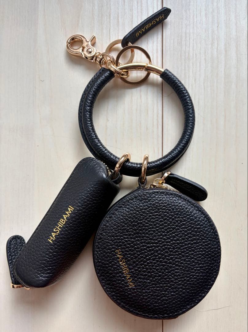 【別注】＜Hashibami＞マルチ キーチャーム　ブラック