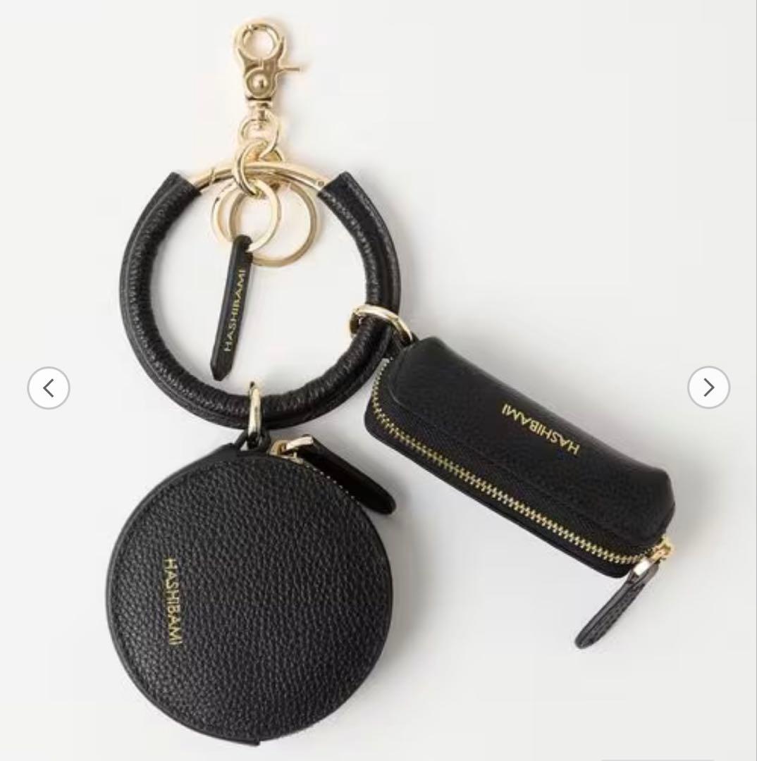 【別注】＜Hashibami＞マルチ キーチャーム　ブラック