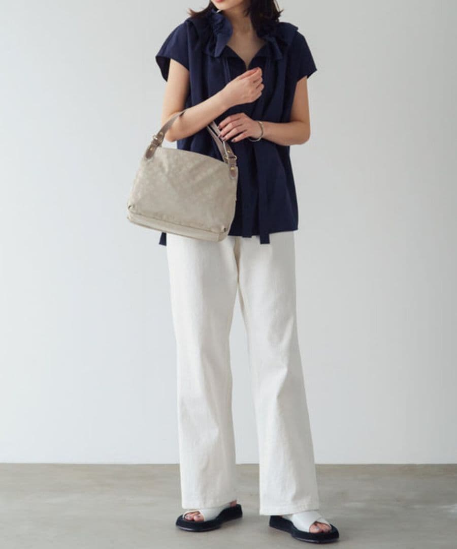 ラシット　カラーハンドルミニトートバッグ