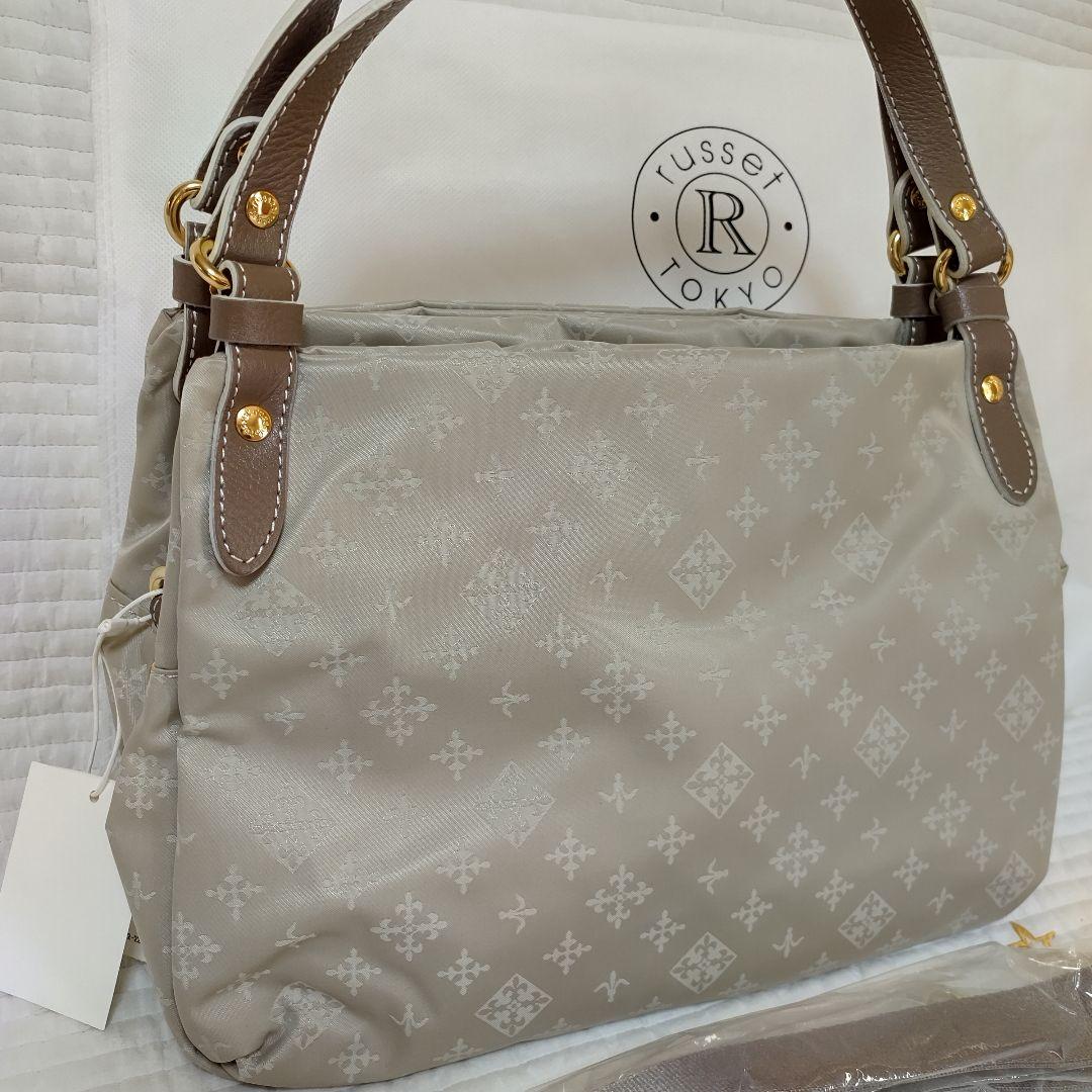 ラシット　カラーハンドルミニトートバッグ