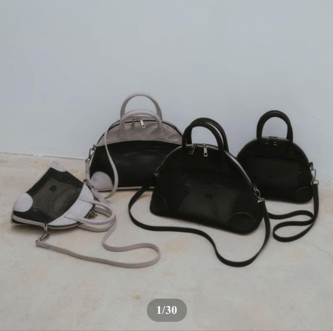 新品 Decollte Accessory メッシュバッグ ブラック　Mサイズ