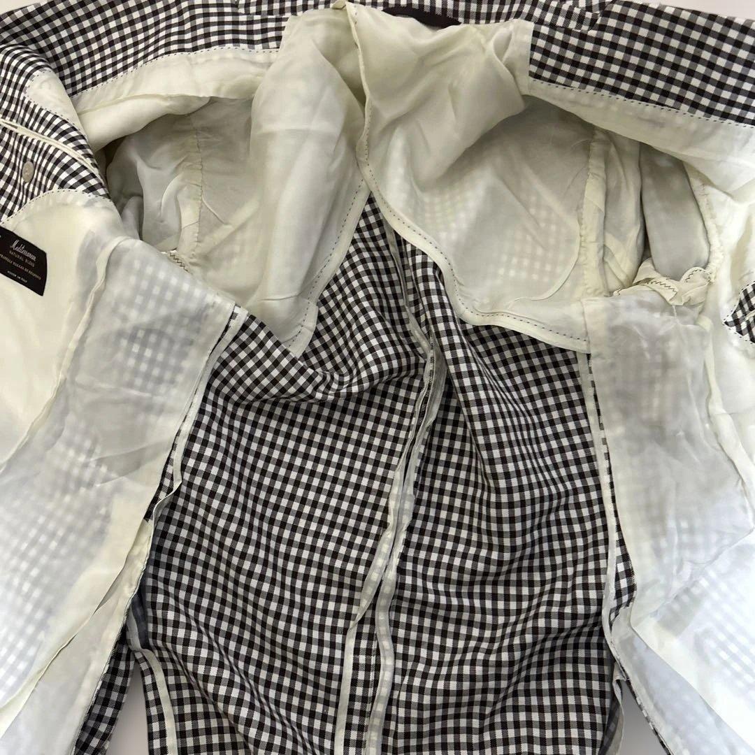 美品　Belvest ベルベスト　バーニーズニューヨーク別　ジャケット　チェック