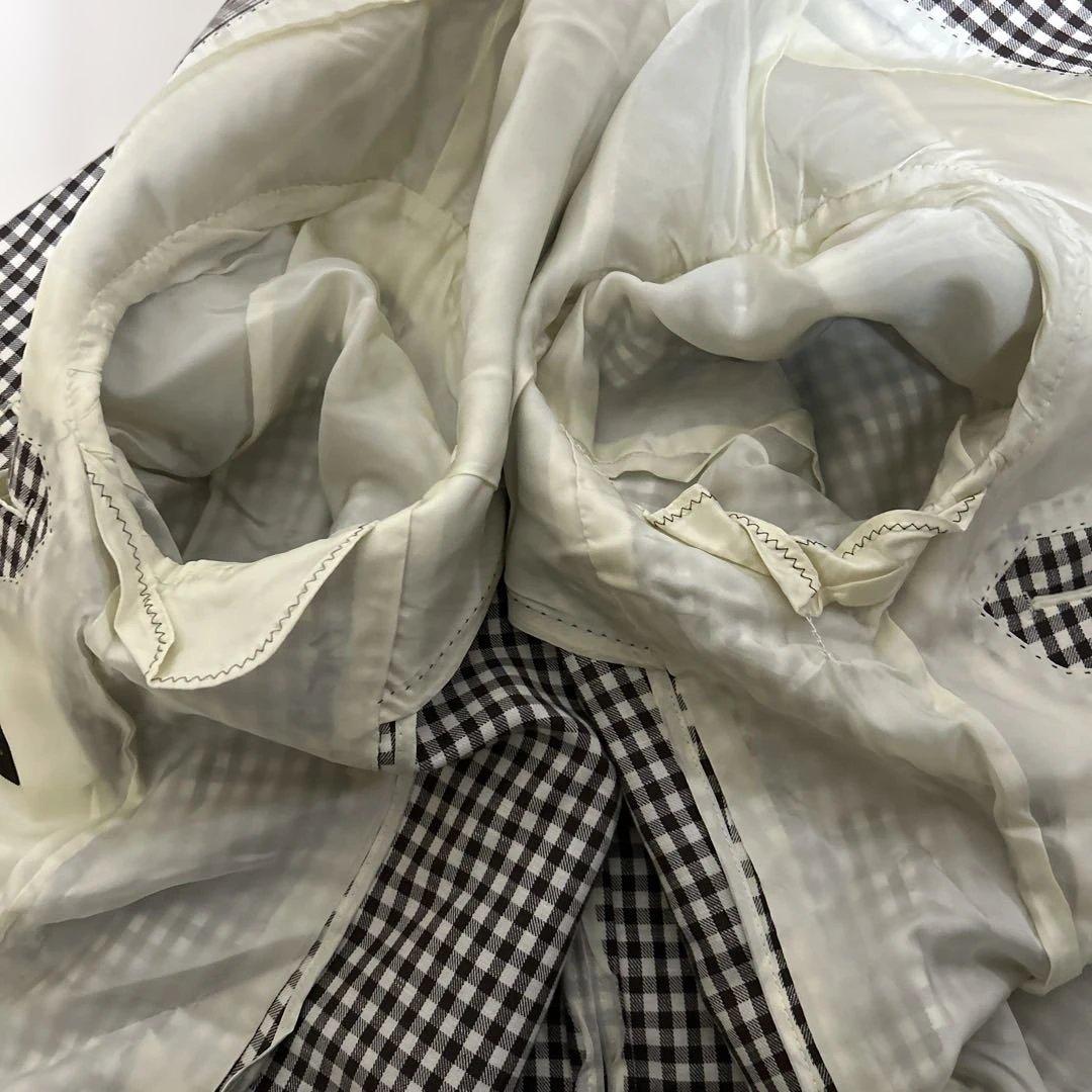 美品　Belvest ベルベスト　バーニーズニューヨーク別　ジャケット　チェック