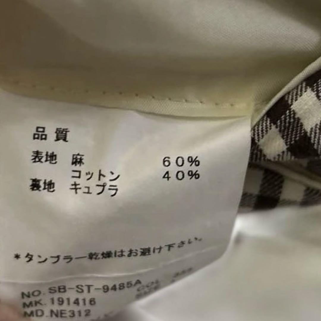 美品　Belvest ベルベスト　バーニーズニューヨーク別　ジャケット　チェック