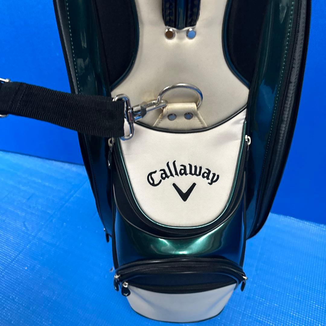 Callaway キャディバッグ ホワイト グリーン