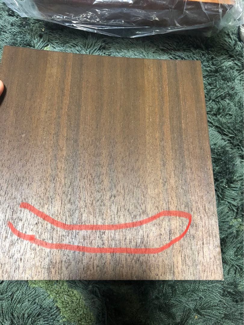 シャンブル　CHAMBRE 木製振り子時計　ブラウン色