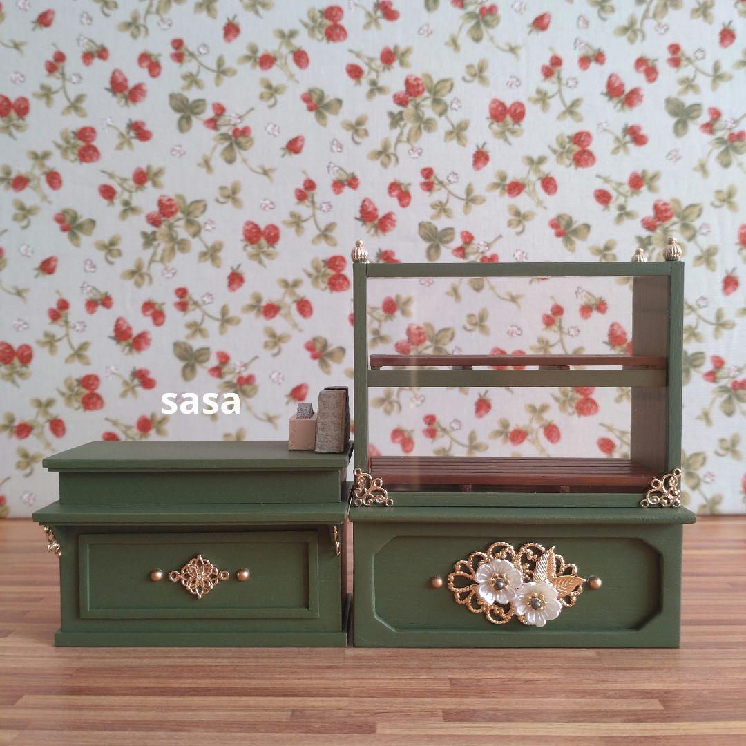 【専用】ミニチュア家具　パン屋さんの家具Ａセット