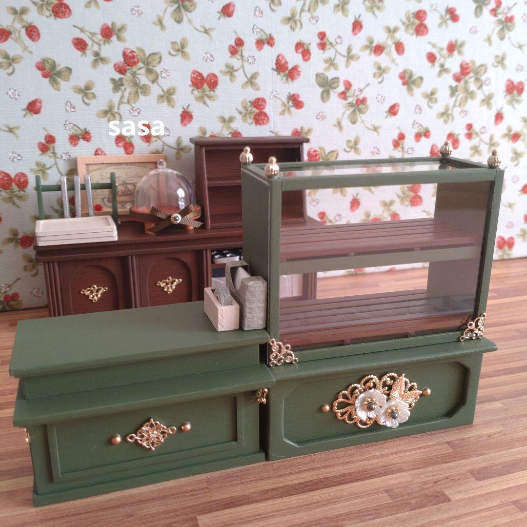 【専用】ミニチュア家具　パン屋さんの家具Ａセット