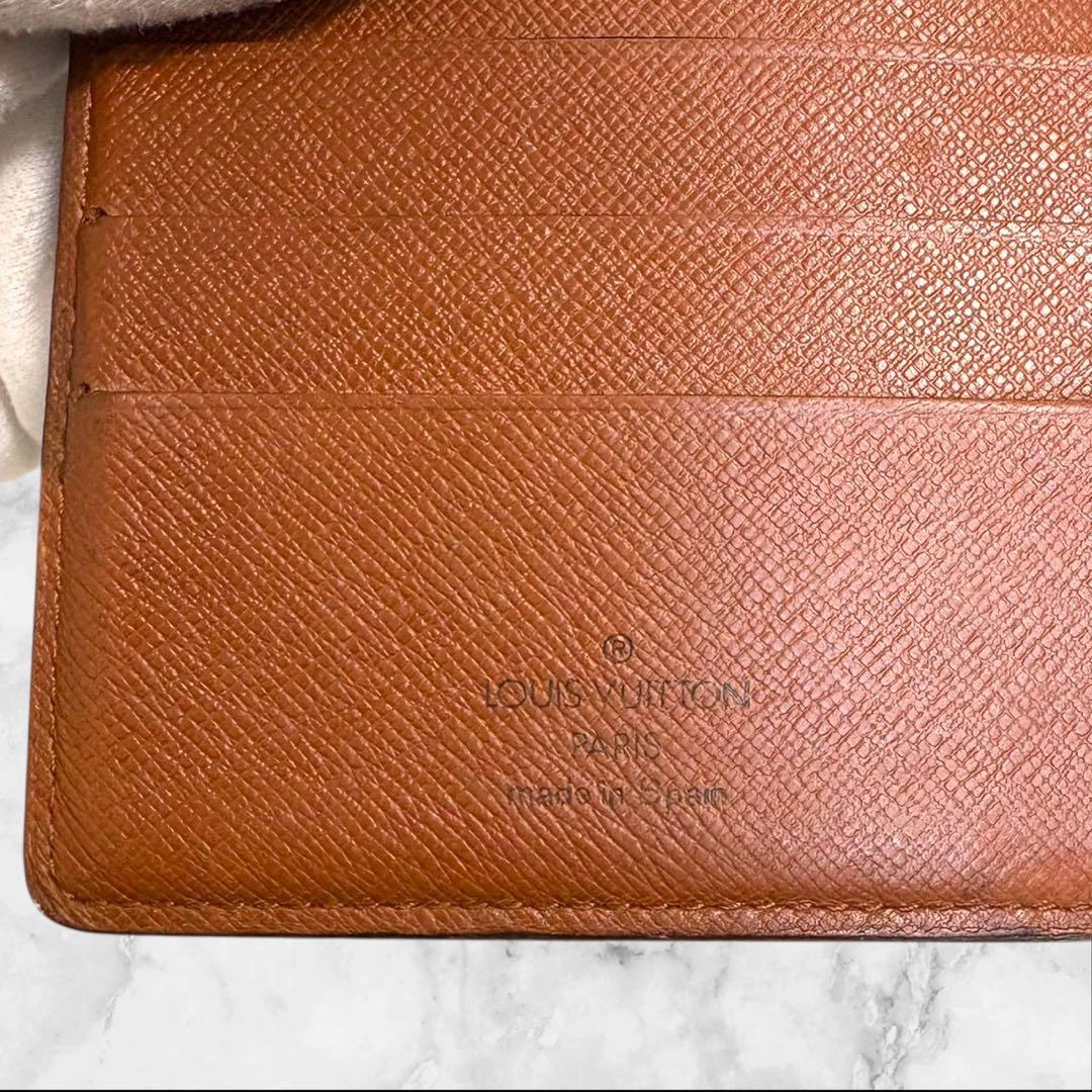 美品✨ ルイヴィトン 財布 ポルトフォイユ マルコ モノグラム 二つ折り財布