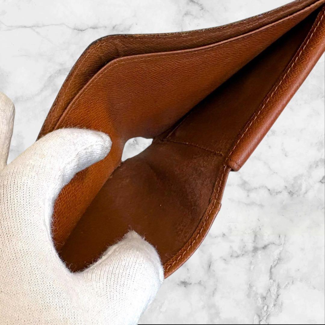 美品✨ ルイヴィトン 財布 ポルトフォイユ マルコ モノグラム 二つ折り財布