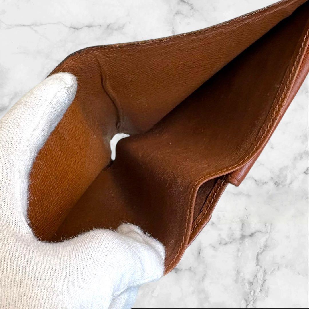 美品✨ ルイヴィトン 財布 ポルトフォイユ マルコ モノグラム 二つ折り財布