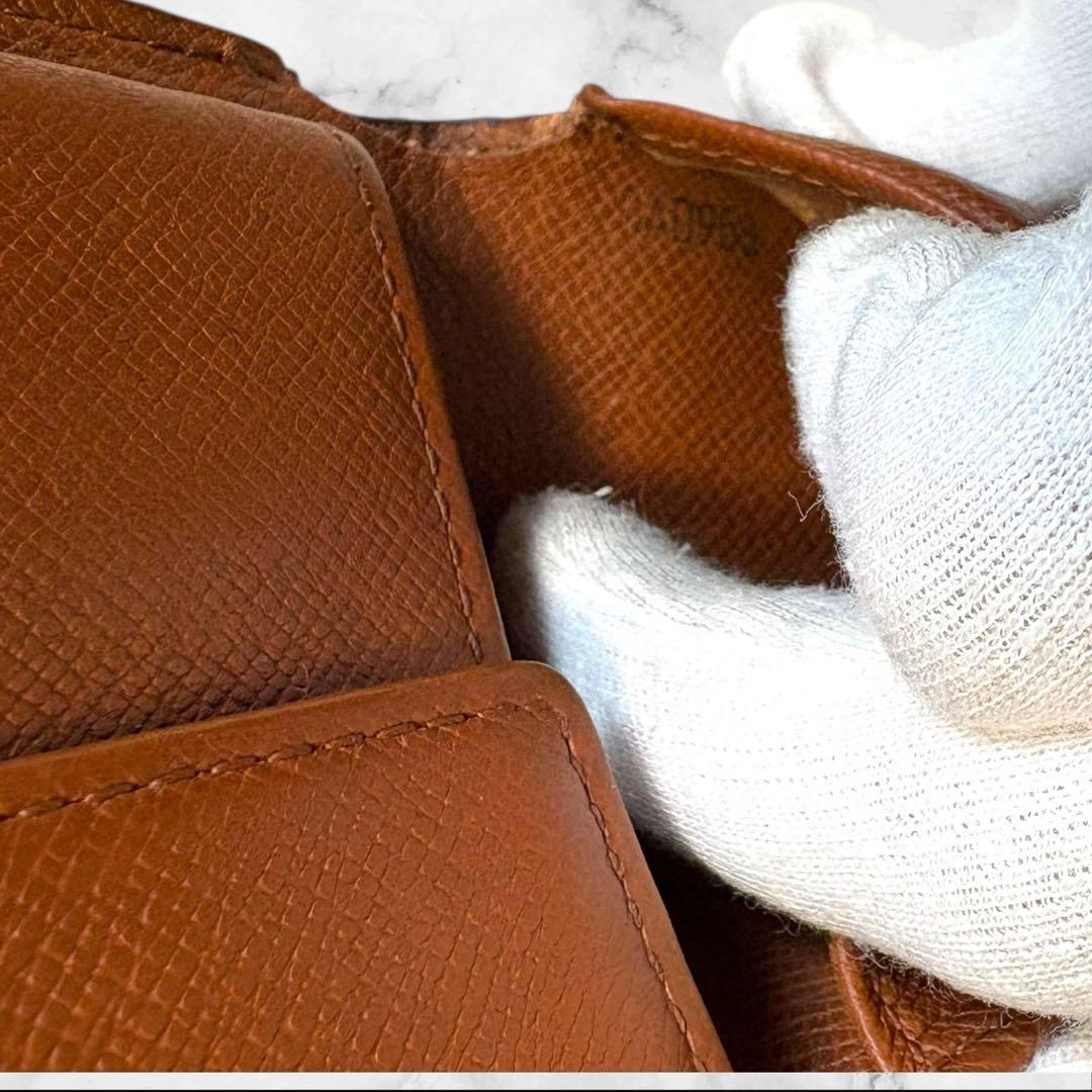 美品✨ ルイヴィトン 財布 ポルトフォイユ マルコ モノグラム 二つ折り財布