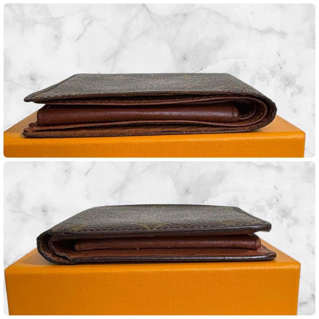 美品✨ ルイヴィトン 財布 ポルトフォイユ マルコ モノグラム 二つ折り財布