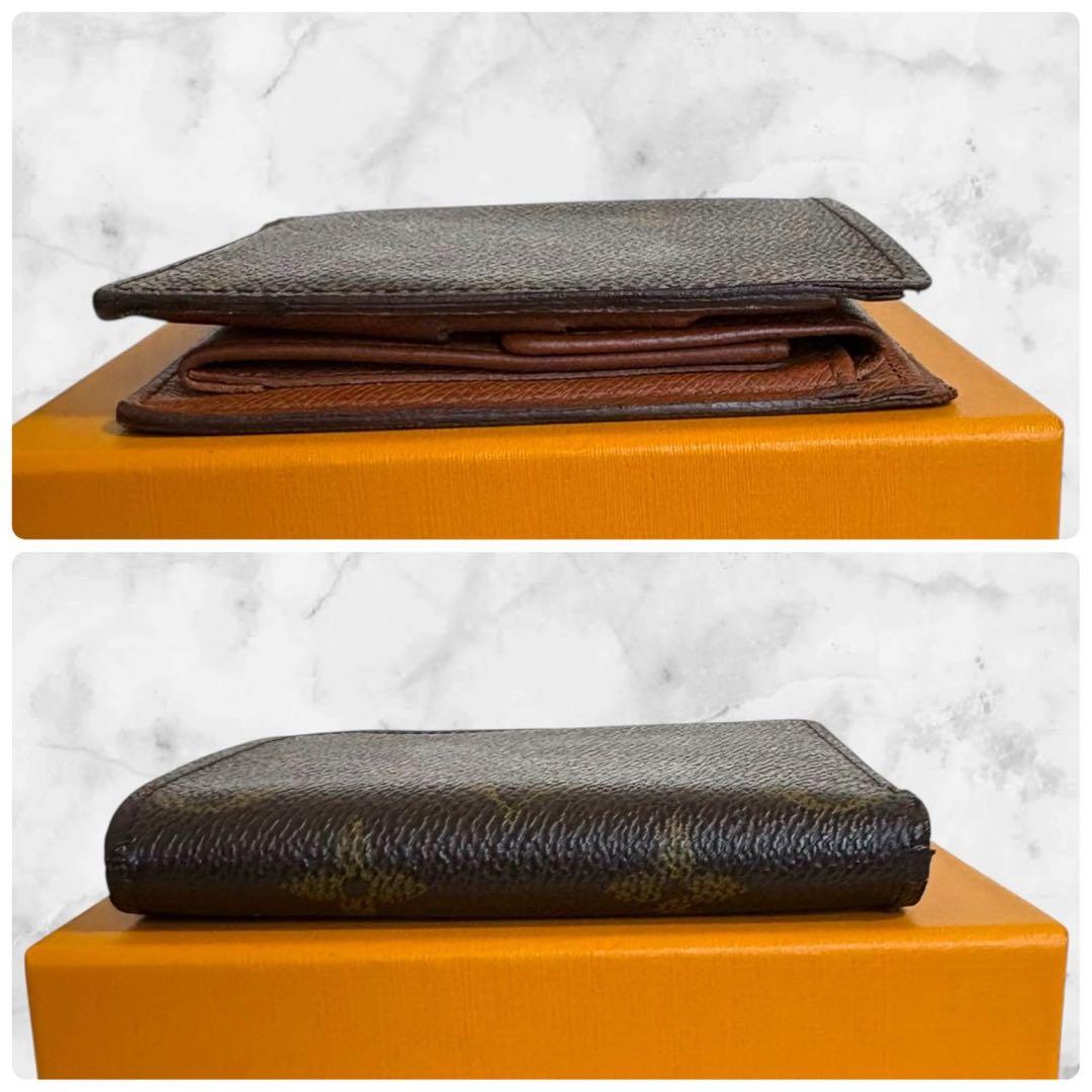 美品✨ ルイヴィトン 財布 ポルトフォイユ マルコ モノグラム 二つ折り財布