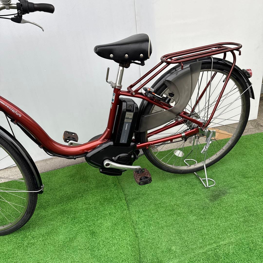 ブリヂストン電動アシスト自転車26インチ 8.9Ah レッド