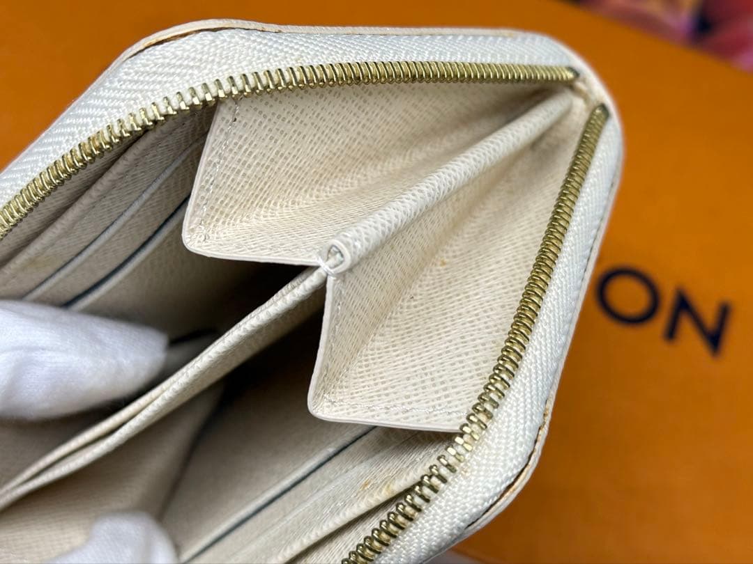 極美品！ルイヴィトン　ダミエ・アズール　ジッピーパース　小銭入れ