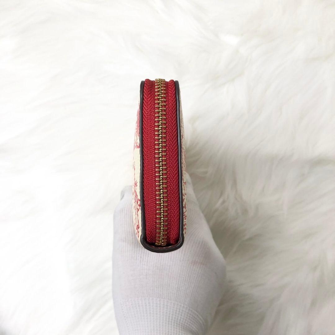 【レア美品】トリーバーチ 長財布 ペリー プリンテッド ジップ コンチネンタル