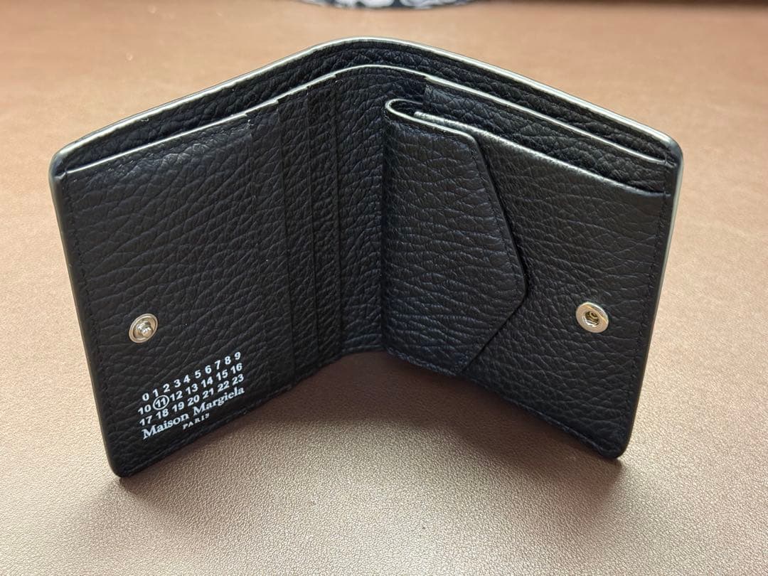 Maison Margiela二つ折り財布 ブラック