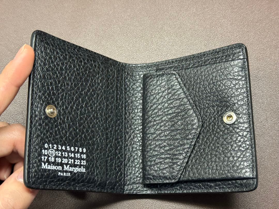 Maison Margiela二つ折り財布 ブラック