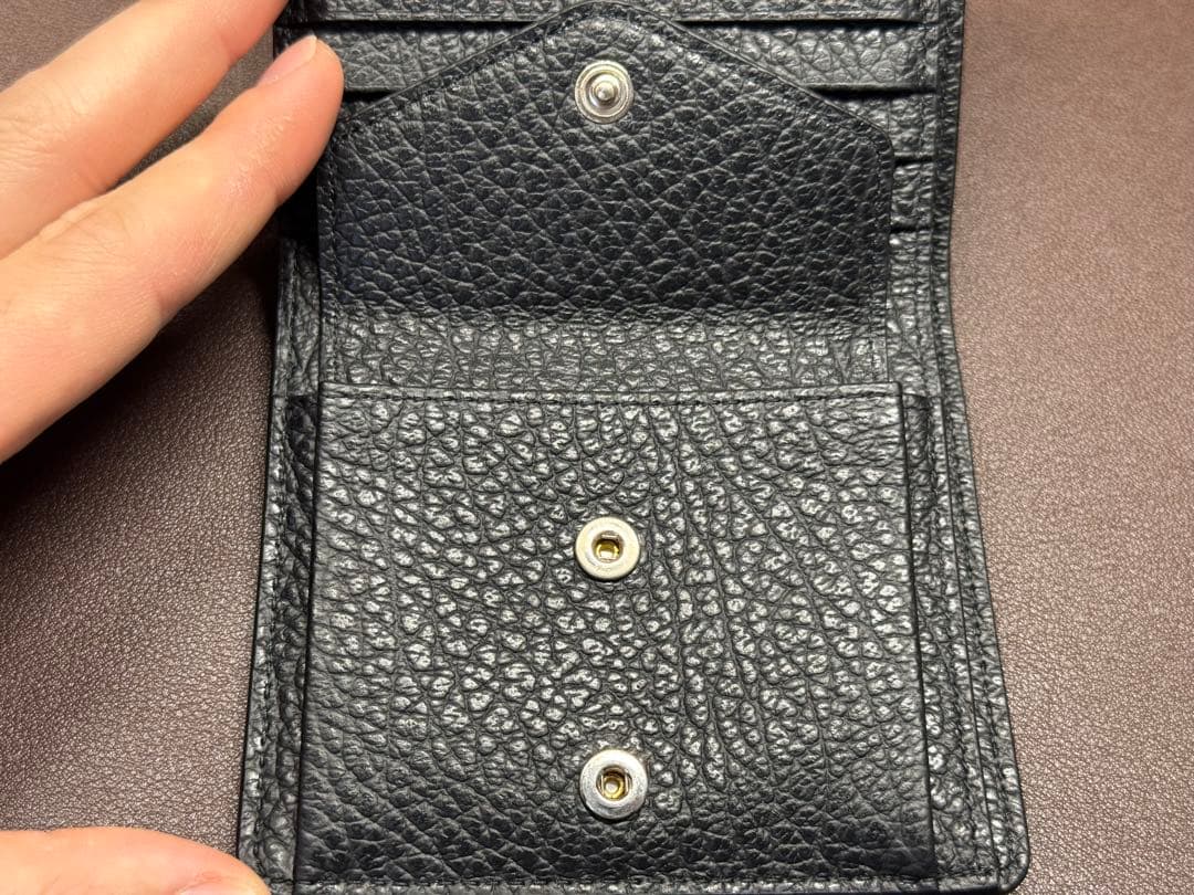 Maison Margiela二つ折り財布 ブラック