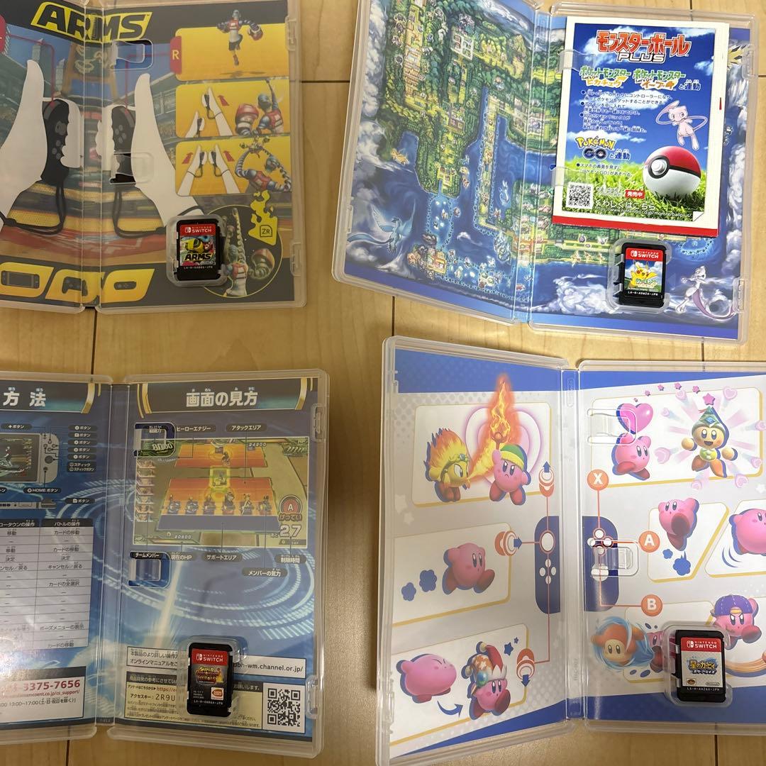 Nintendo Switch ゲームソフト 4本セット