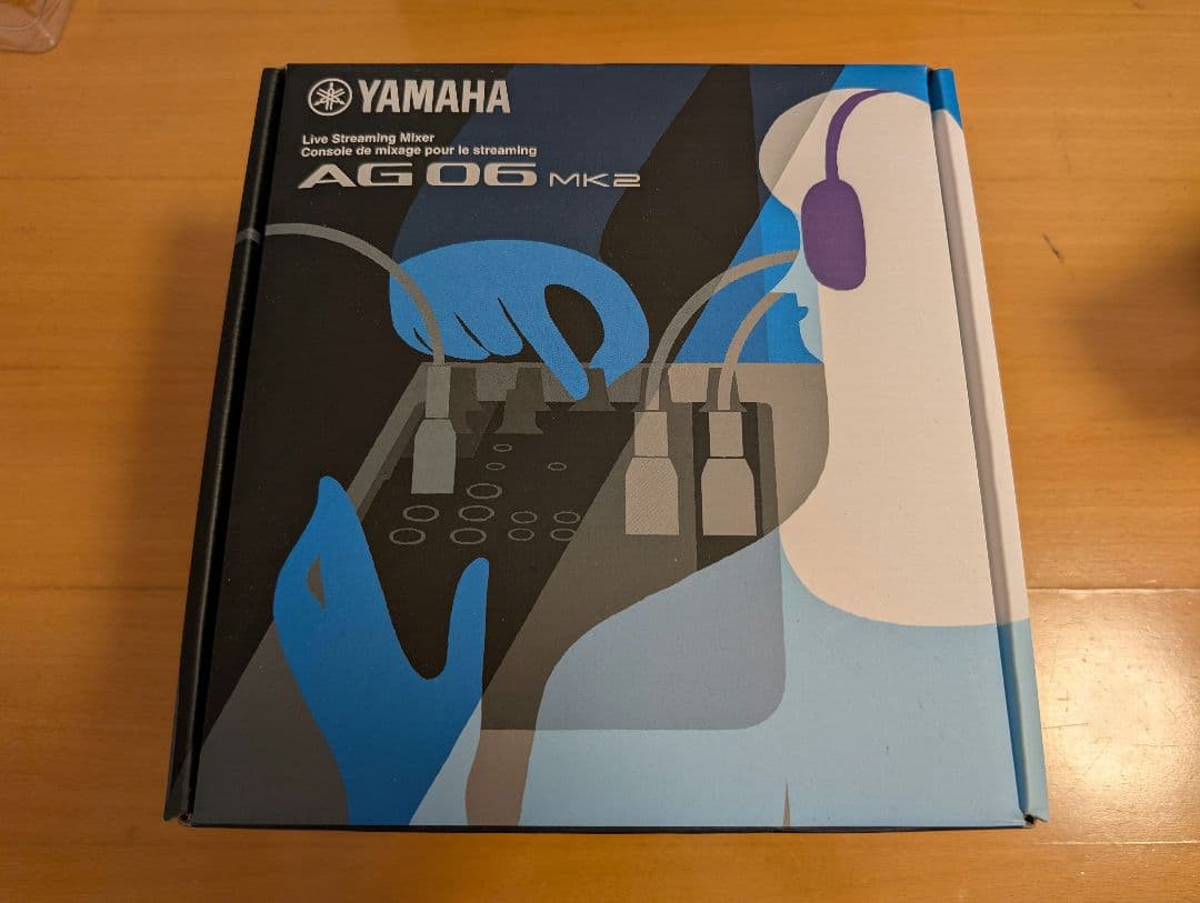 【未使用】YAMAHA AG06MK2 Live Streaming Mixer