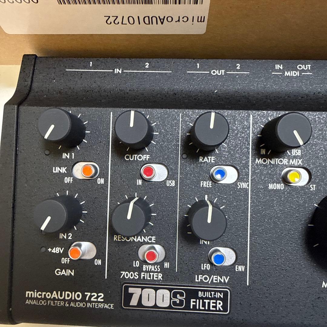 KORG microAUDIO 722 オーディオインターフェイス　DTM